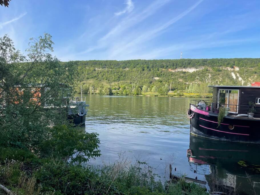 Maison Fleurs de Lys, climatisée, WiFi et Parking Privée Gratuit, Lave-Linge, Vernon Giverny Villa Exterior foto